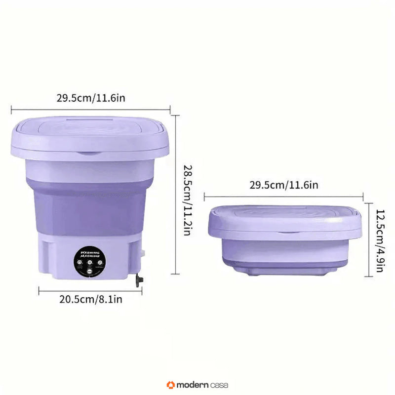 MINI LAVADORA CON CENTRIFUGADO